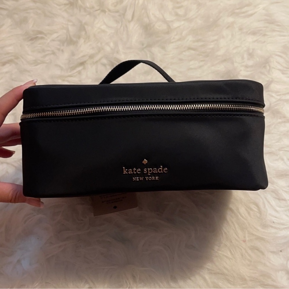 NWT KATE SPADE NYLON COSMETICS OR TOILETRY CASE